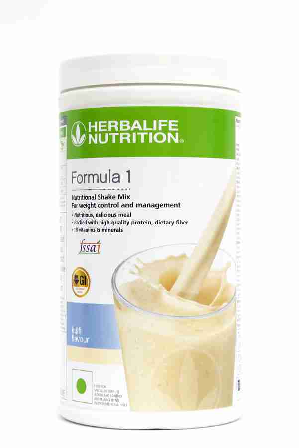 HERBALIFE FORMULA1 KULFI WITH FORMULA1 VANILLA WITH PROTIEN POWDER 400G