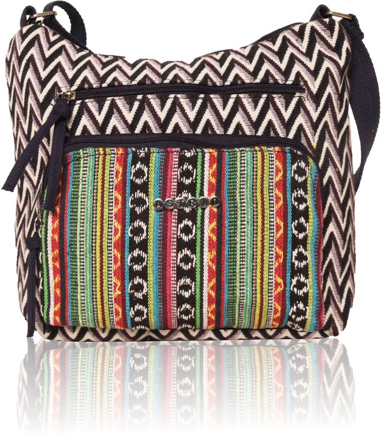 Black Women Sling Bag - Extra Spacious