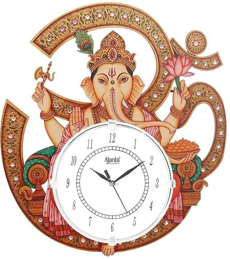 AJANTA Analog 38.4 cm X 34.4 cm Wall Clock