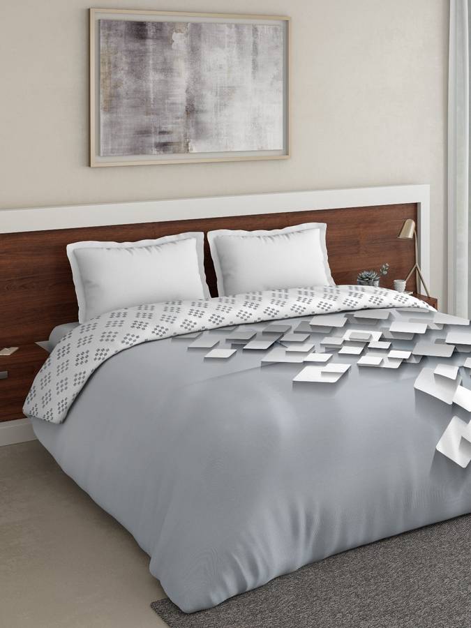 Ddecor Live Beautiful Geometric Double Comforter