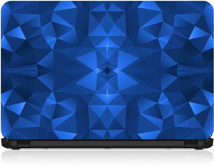 Flipkart SmartBuy HD Printed Laptop Skin Sticker Vinyl - FKSBLS Blue Geometry Vinyl Laptop Decal 15.6