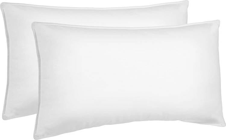 Chank Microfibre Solid Sleeping Pillow Pack of 2