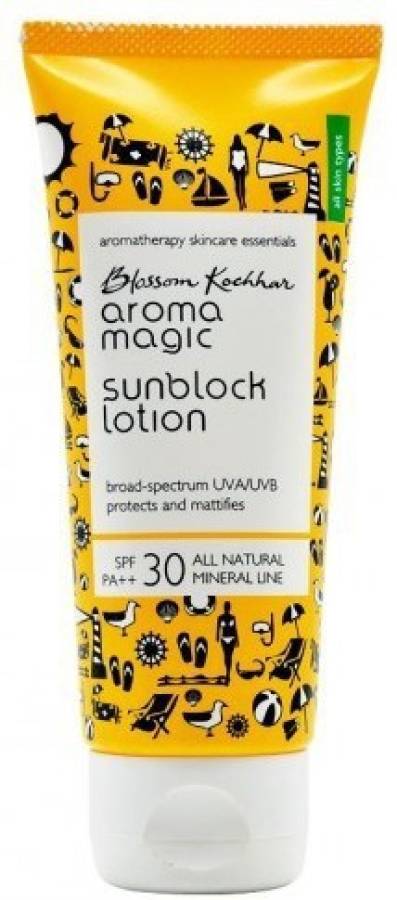 Aroma Magic Sunblock Lotion - SPF 30 PA++ Price in India