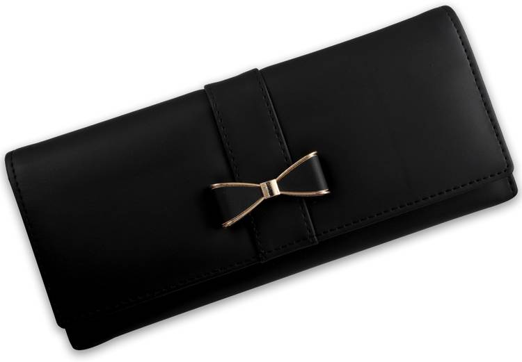 Casual, Party, Formal Black Clutch - Regular Size