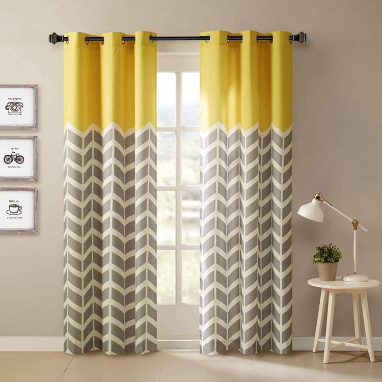 LightInfotech 214 cm (7 ft) Polyester Long Door Curtain (Pack Of 2)