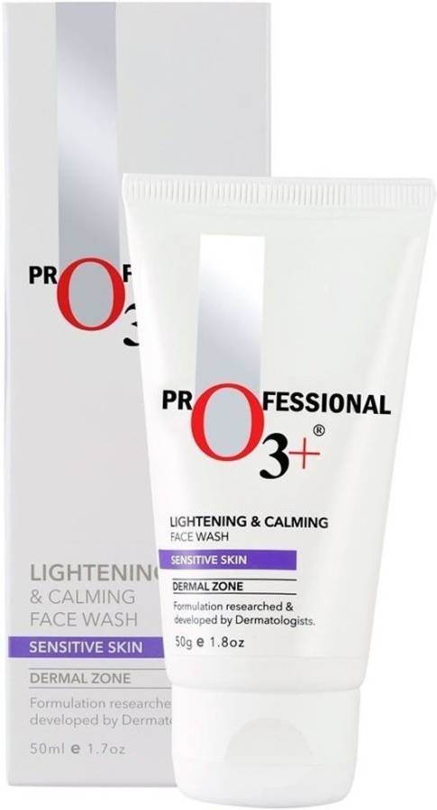 O3+ Lightening & Calming Face Wash Price in India