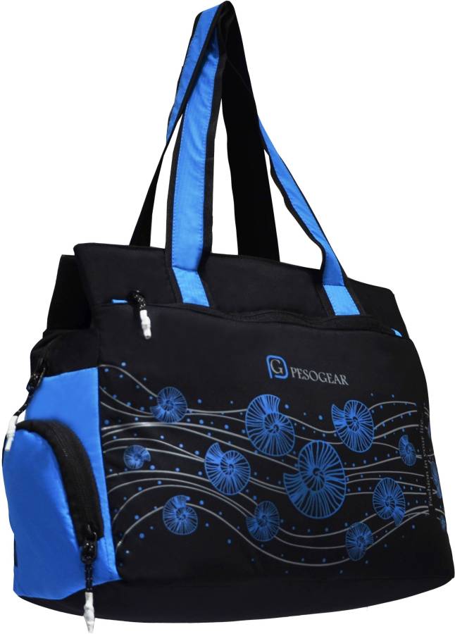 Women Black, Blue Tote