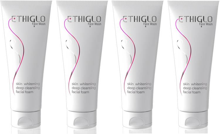 ETHIGLO Skin whitening : 70ml (Pack of4 ) Face Wash Price in India