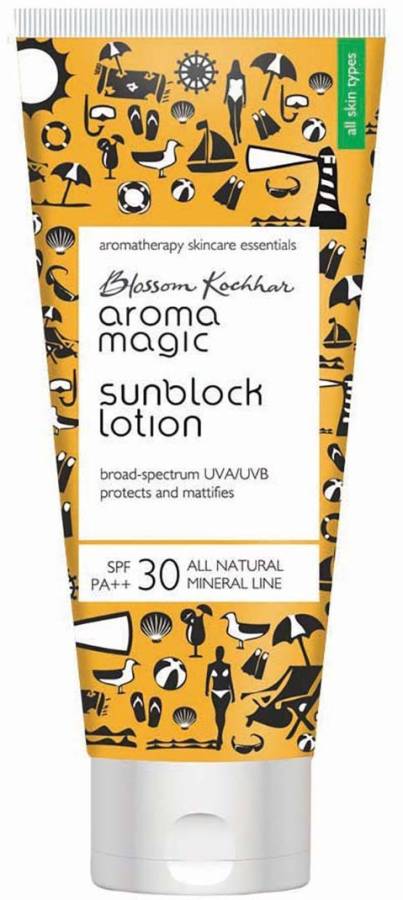 Aroma Magic Sunblock Lotion 100 ml - SPF 50 PA++ Price in India