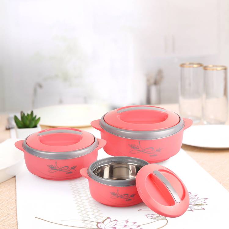 cello Sapphire Casserole Set of 3 Pack of 3 Thermoware Casserole Set