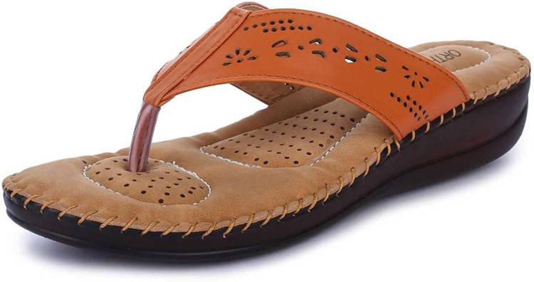 Women Brown Flats Sandal Price in India