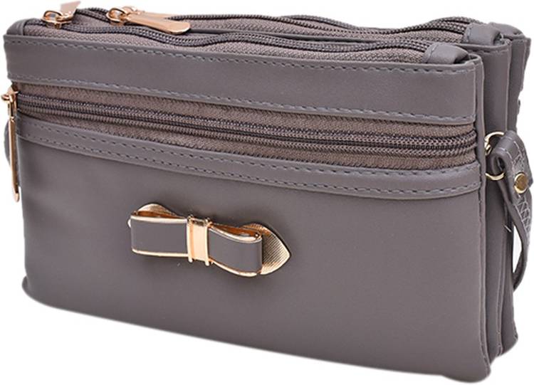 Formal, Casual Grey  Clutch