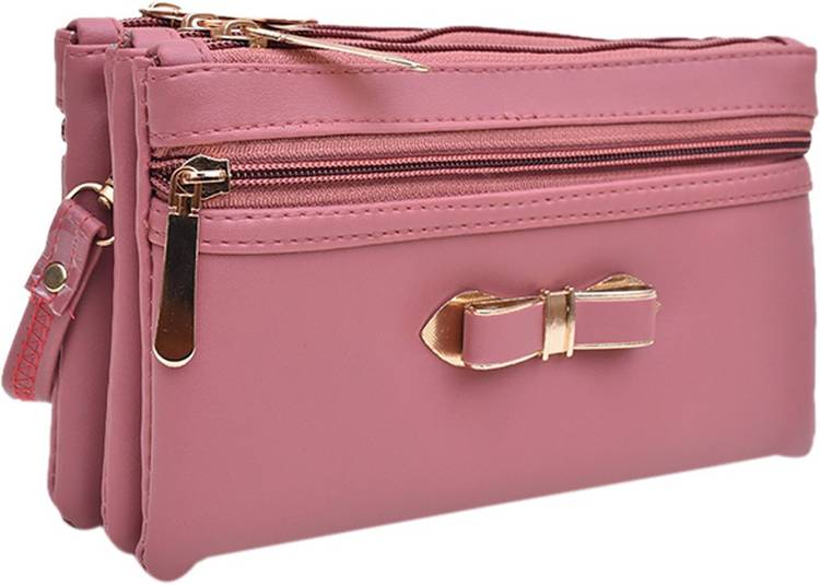 Formal, Casual Pink  Clutch