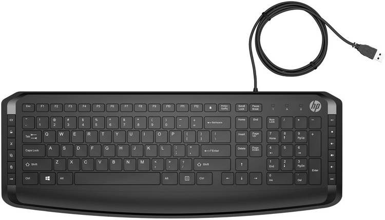 HP Pavilion Keyboard and Mouse 200 Wired USB Laptop Keyboard