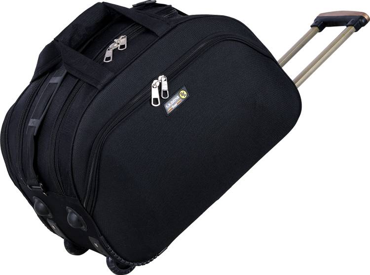 S.K.DAYNA (Expandable) Duffel Trolley Bag With Wheels For Men and Women Duffel Strolley Bag