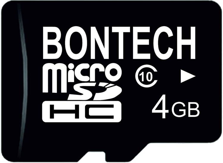 BONTECH 10X 4 GB MicroSD Card Class 10 100 MB/s Memory Card