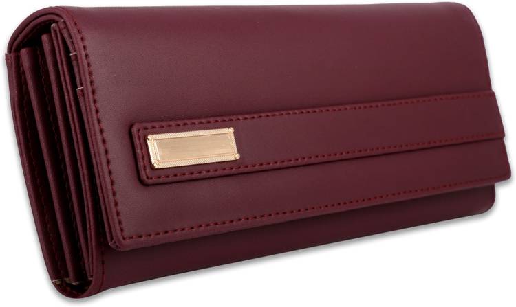 Casual, Party, Formal Maroon  Clutch