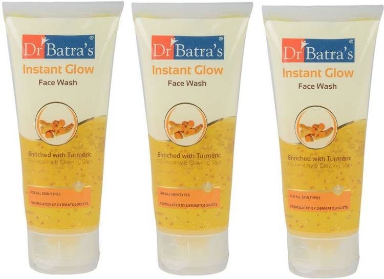 Dr. Batra's Enriched with Turmeric Instant Glow Face Wash Price in India