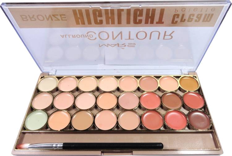 M.A.R.S All Round Contour Highlight Concealer 24 in 1 palette Concealer Price in India