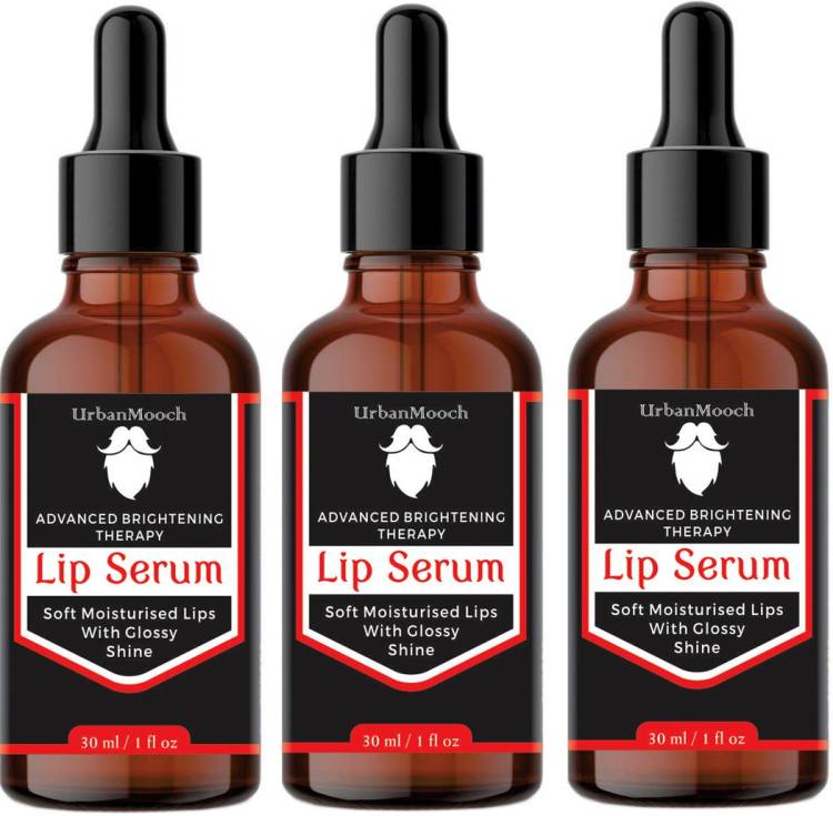 UrbanMooch Lip Lightening Serum for Dark Lips - Lip Lightener-30ML-Packof-3-Bottle- Price in India