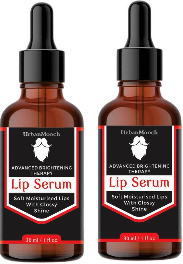 UrbanMooch Lip Lightening Serum for Dark Lips - Lip Lightener-30ML-Packof-2-Bottle- Price in India