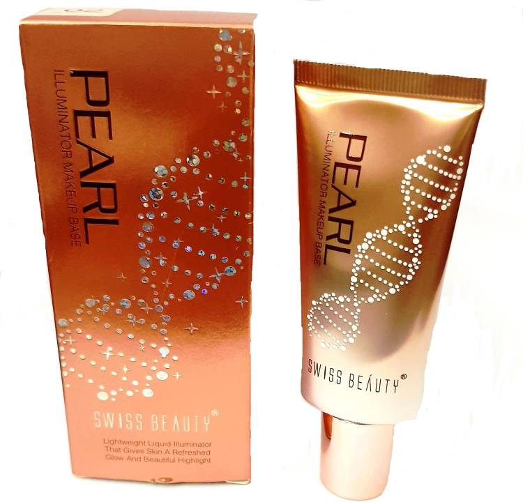 SWISS BEAUTY Pearl Illuminator Makeup Base Liquid  Foundation Price in India