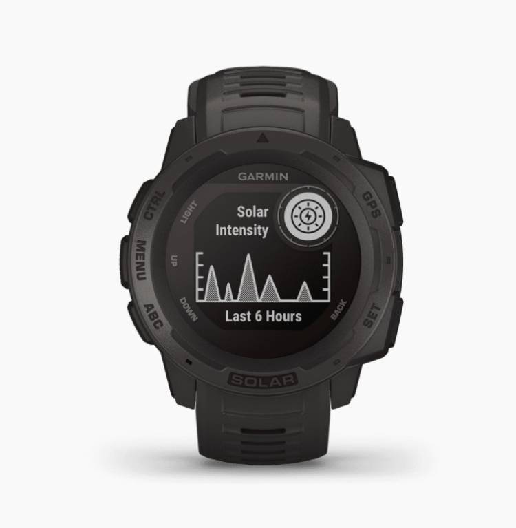 GARMIN Garmin Instinct Solar Graphite Smartwatch Price in India