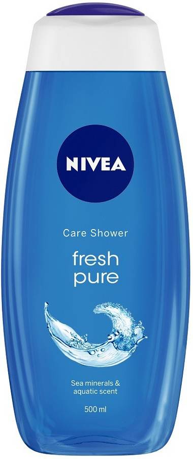 NIVEA Body Wash, Fresh Pure Shower Gel, Refreshing Aquatic Scent