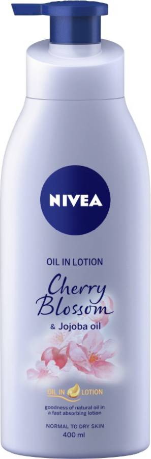 NIVEA Cherry Blossom and Jojoba Oil in Lotion Price in India
