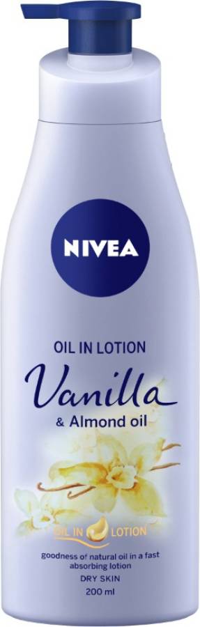 NIVEA Vanilla and Alomond Oil in Lotion Price in India
