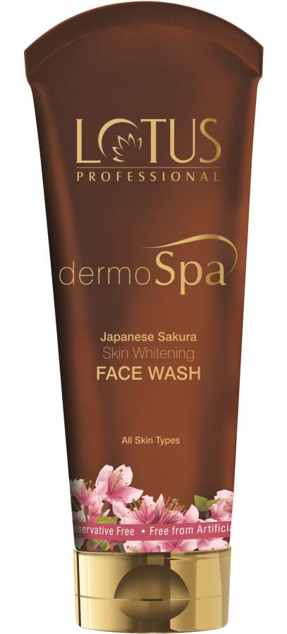 Lotus Professional Dermo Spa Japanese Sakura Skin Whitening Face Wash Price in India