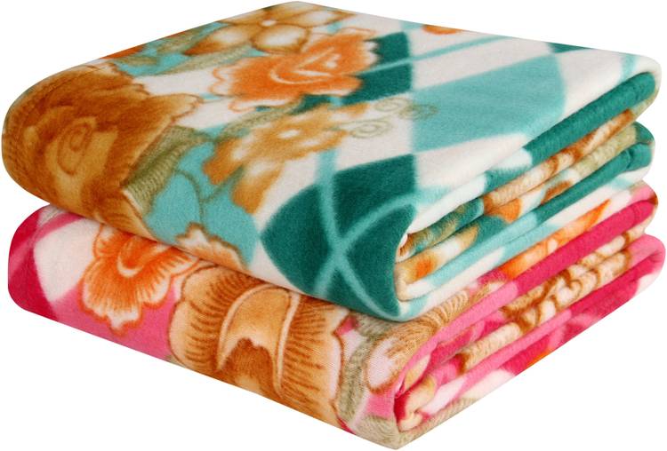 BSB HOME Printed Single Fleece Blanket