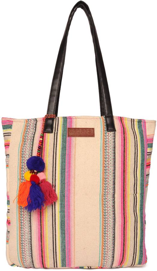 Women Beige Tote - Extra Spacious