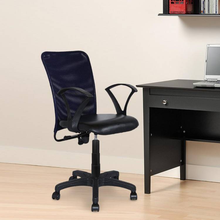 Flipkart Perfect Homes MESHX Leatherette Office Arm Chair