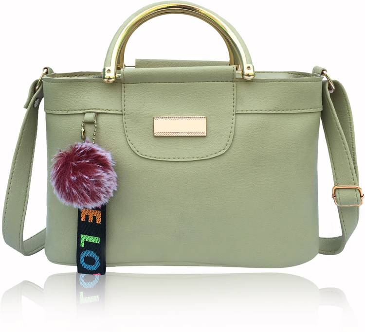 Green Women Sling Bag Price in India