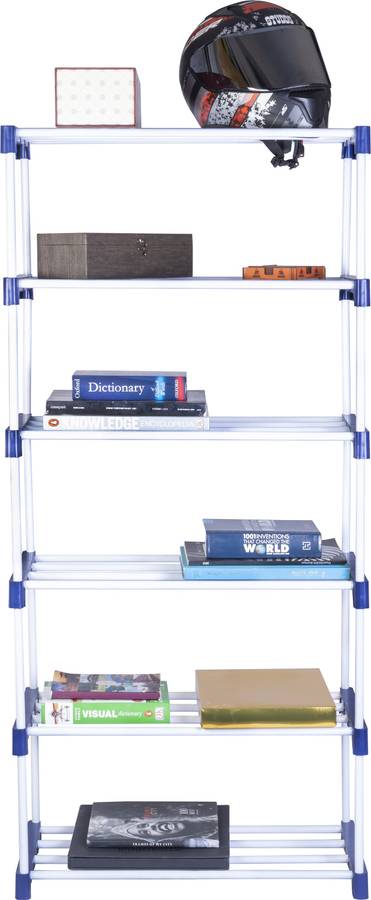 Patelraj Smart Metal Open Book Shelf