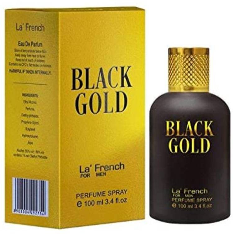 La' French FRENCH BLACK GOLD Eau de Parfum  -  100 ml