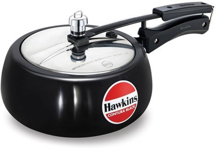 HAWKINS Contura Black 1.5 L Pressure Cooker