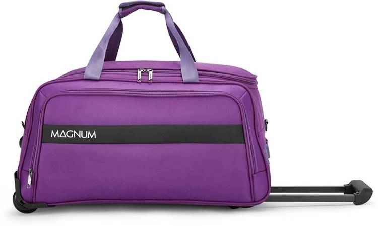 60 L Strolley Duffel Bag - JOY 63 RL PURPLE - Purple - Large Capacity