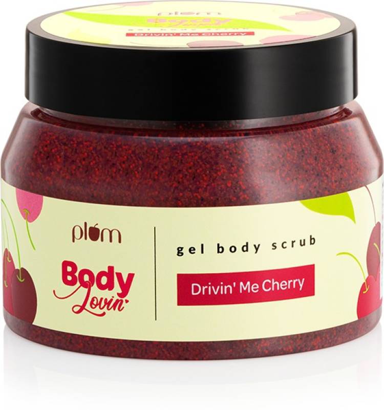 Plum BodyLovin Drivin Me Cherry Gel Body  Scrub Price in India