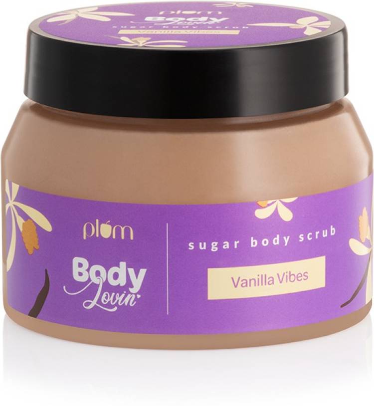 Plum BodyLovin Vanilla Vibes Sugar Body  Scrub Price in India