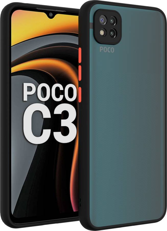 GadgetM Back Cover for Poco C3