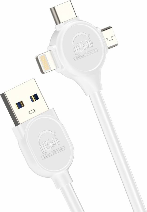 U&I Eye Series 3 in 1 High Quality 1M 2.4A Data Cable UiDC-1521 2.4 A 1 m Micro USB Cable