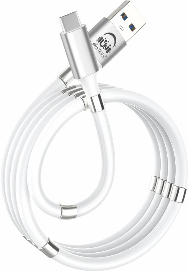 U&I Magnet Series 5A Fast Charging Magnetic Type C Data Cable 1 m USB Type C Cable
