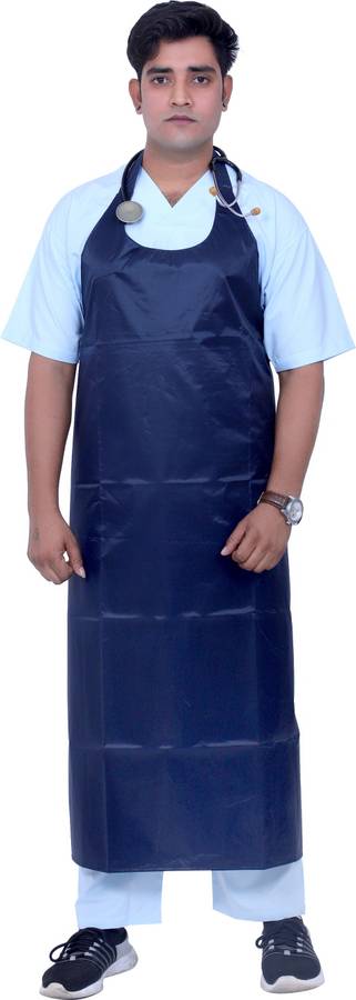 Hi Fashion Polyester Chemist's Apron - Free Size