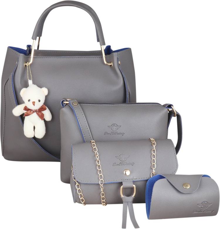 Grey Women Shoulder Bag Price in India