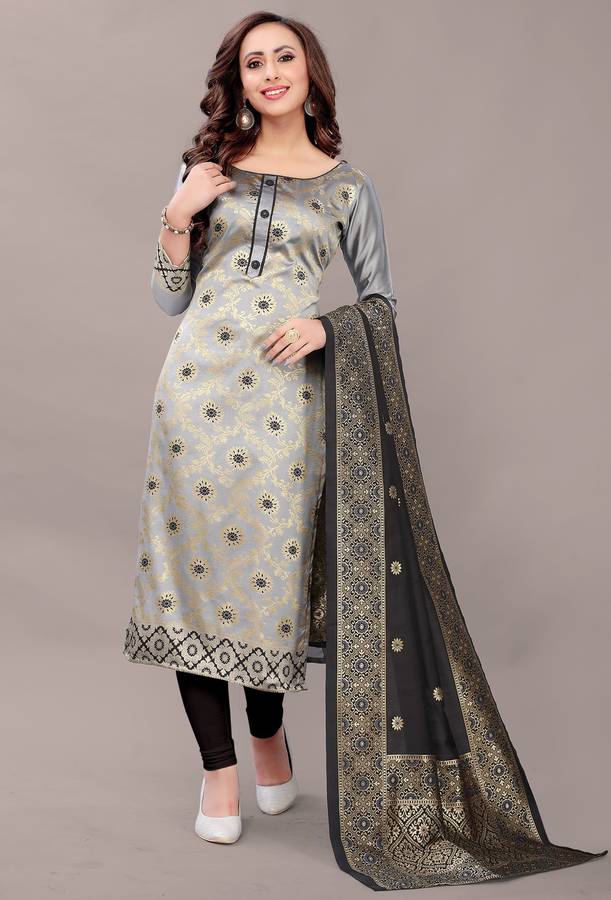 Jacquard Woven Kurta & Churidar Material Price in India