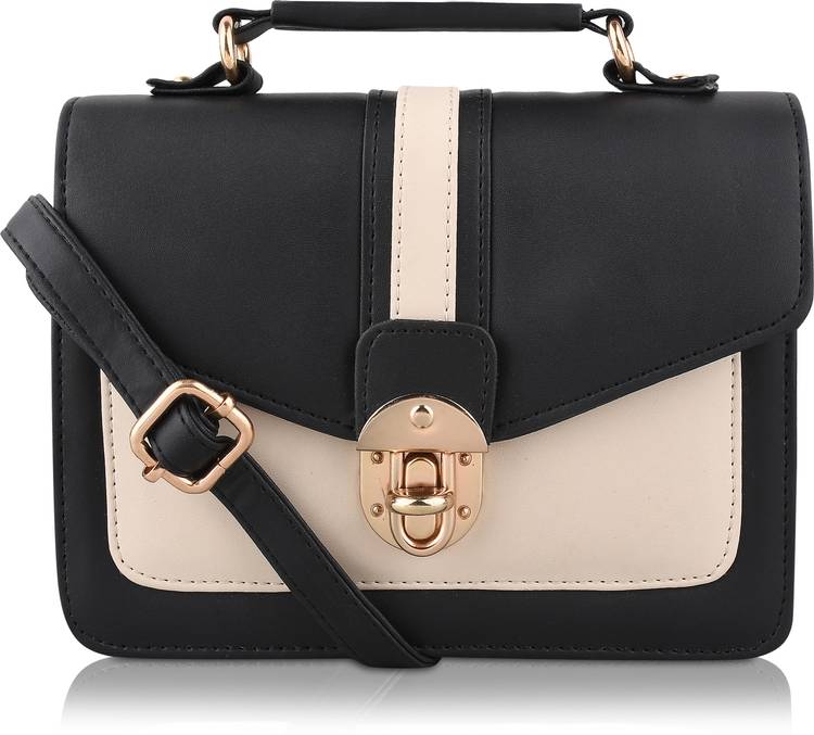 Black, Black Women Sling Bag