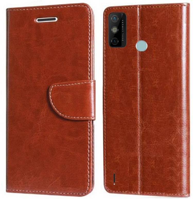 Nuvak Flip Cover for Tecno Spark 6 Go