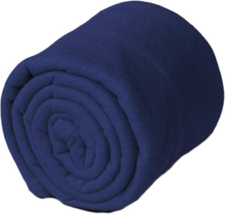 Goyal Fashion Solid Double Fleece Blanket